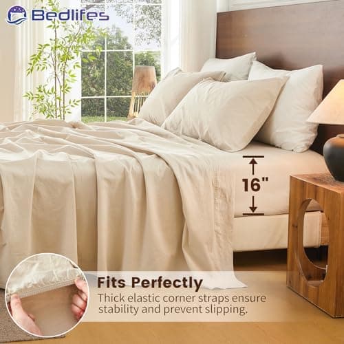Linen sheets queen size